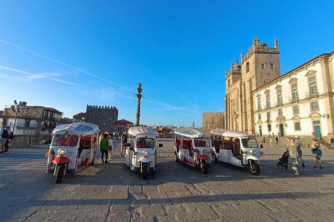 3 Hour Tuk tuk Tour in Porto - Crystal Palace Gardens and the road toward the sea