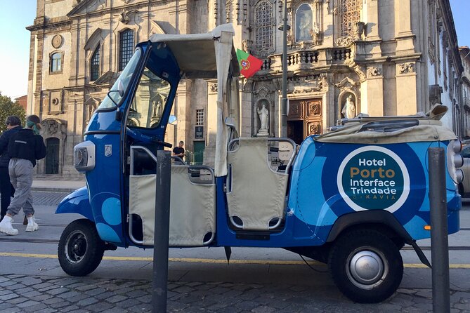 3h30 tour in Porto by Tuk Tuk - From Clerigos Tower to Porto Cathedral