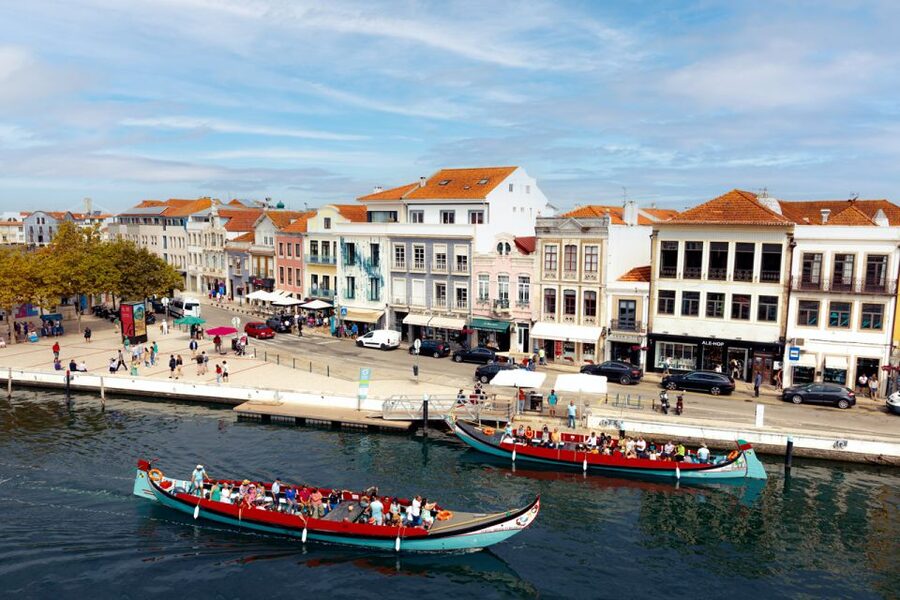 Aveiro: Scenic Guided Boat Tour - The first stretch through Aveiro’s central canals
