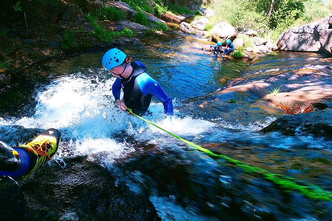 Canyoning on the River Varziela - Initiation Route - Learning canyoning without a steep learning curve