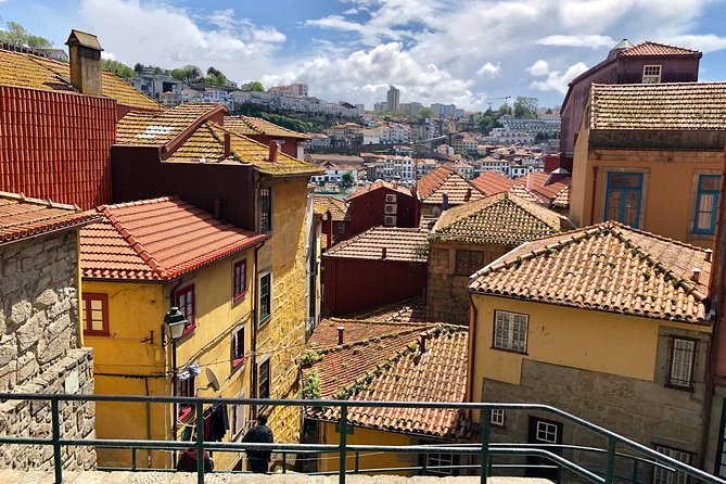 City Walking Tour & Port Wine Cellar - Crossing under the Dom Luís I Bridge