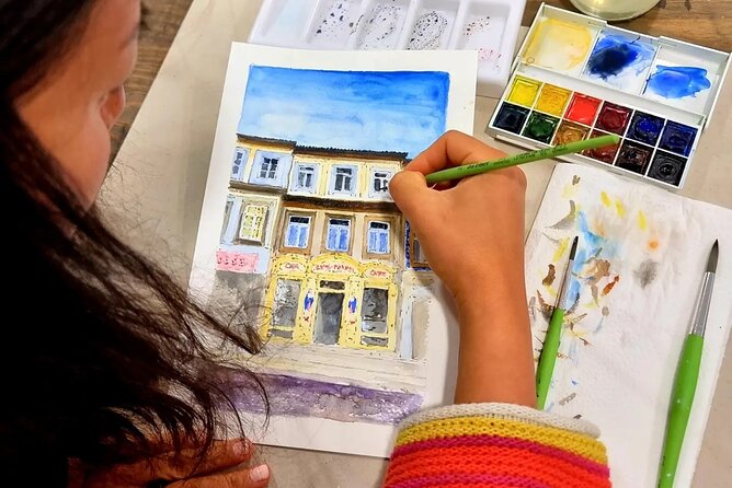 Create Watercolour With Hugo do Lago in Porto - The value of $42.34