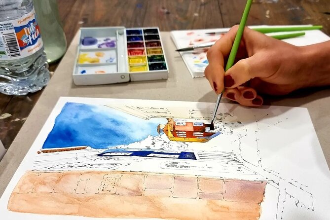 Create Watercolour With Hugo do Lago in Porto - Who should book this class