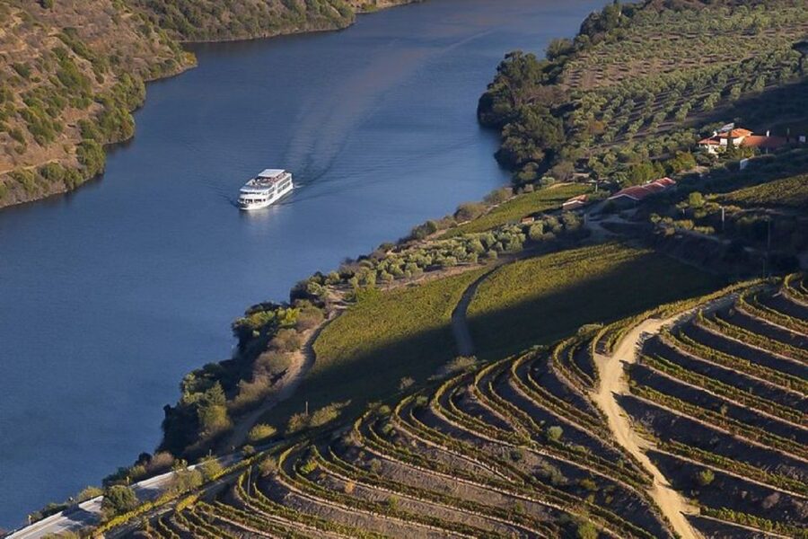 Day Cruise from Porto to Pinhão with Breakfast and Lunch - Leaving Porto and entering the Douro Valley