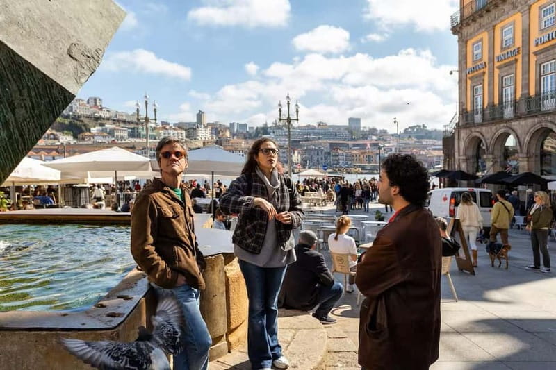 Discover Porto's Historical Roots Walking Tour - Ribeira Square and Porto beside the Douro