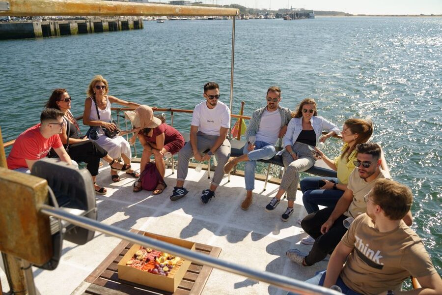 Douro River: Party Boat Tour - São Pedro da Afurada and the first river views