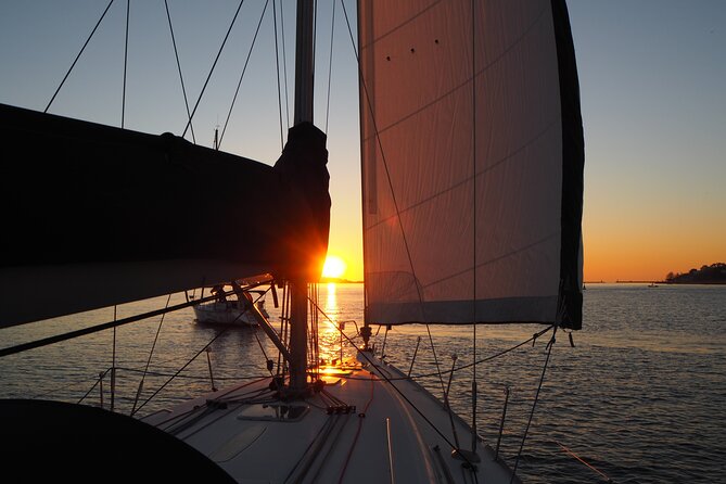 Douro Sunset Sailboat Experience in Porto - Toward Foz do Douro and the Atlantic