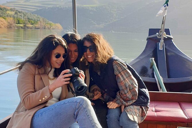 Douro Valley-Expert Guide-Boat-Lunch-Tastings-Offer wine bottle - The first winery, a major Port name