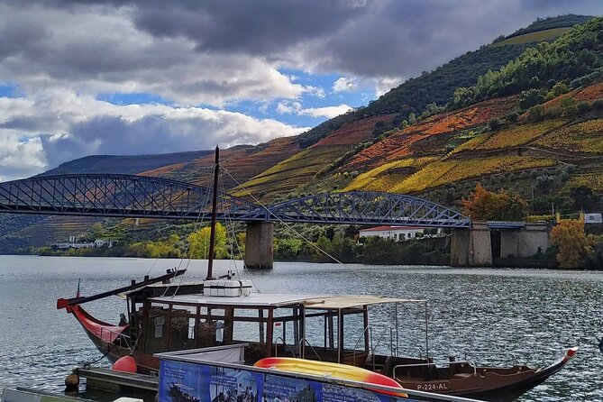 Douro Valley Prime Tour: Wine Tastings, Boat & Lunch from Porto - Crossing the Peso da Régua bridge