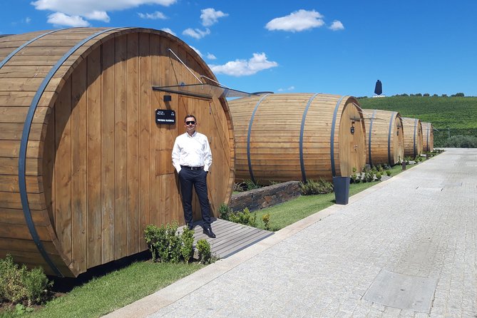 Douro Valley Private Premium Tour with Wine Tasting (1 to 4 people) - Pinhão: tiled railway art and a possible Rabelo ride