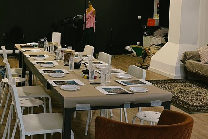 Downtown Porto Acrylic Painting Workshop for Groups or Individual - A Friendly Format for Solo Visitors and Groups