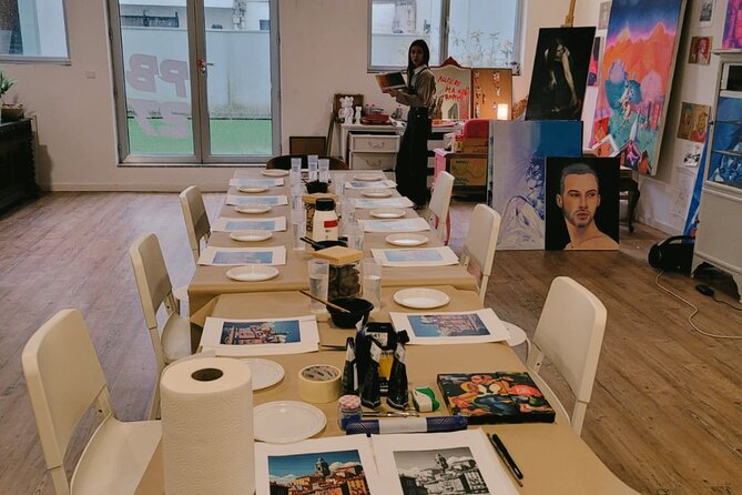 Downtown Porto Acrylic Painting Workshop for Groups or Individual - Is $47.66 a Fair Price?