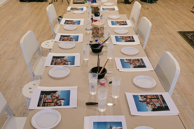 Downtown Porto Acrylic Painting Workshop for Groups or Individual - Choosing a Base Design or Your Own Composition