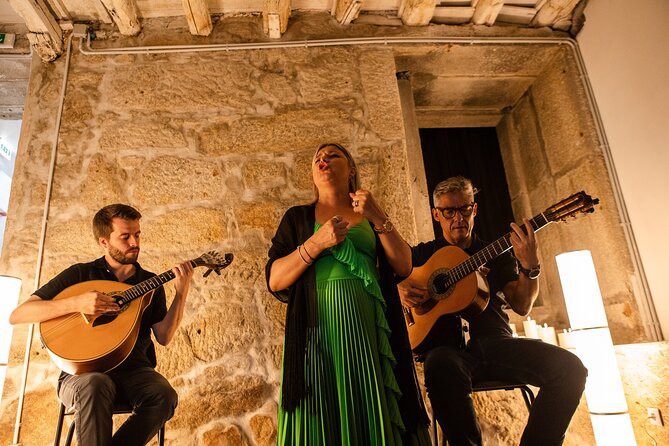 Entrance to The Fado House in São João Novo - The music, voice, and guitar