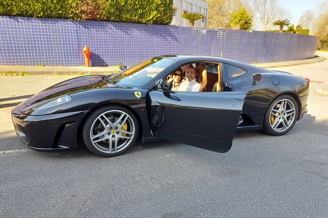 Ferrari driving experience on motorway in Braga - Weather Can Change the Plan