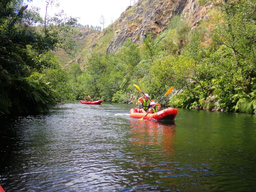 From Arouca: Cano-Rafting - Adventure Tour - The Vau River Beach break