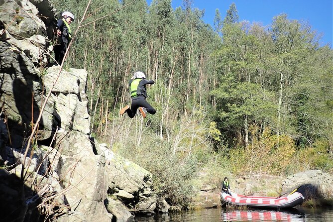 From Arouca: Paiva River Rafting Discovery - Adventure Tour - The river beach and terrace bar finish