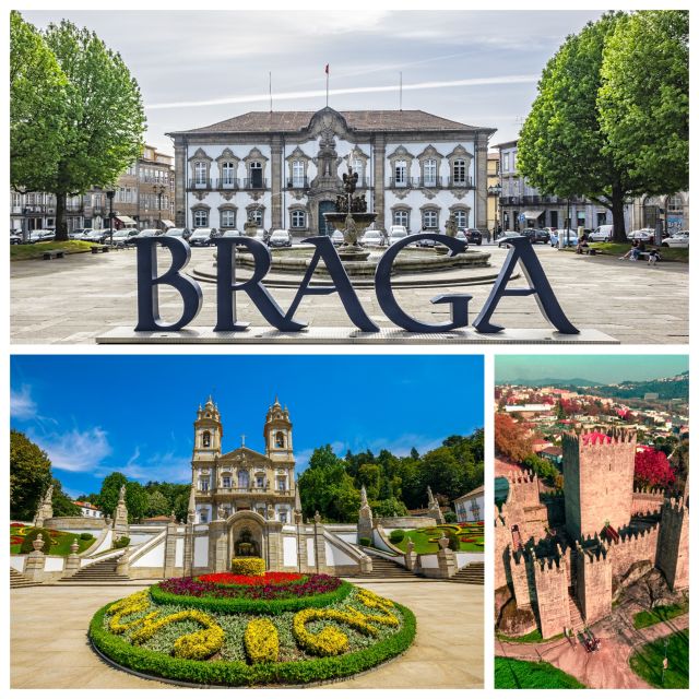 From Porto: Braga & Guimarães Full-Day Tour - Braga’s old center and the city’s religious character