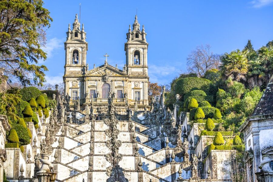 From Porto: Braga & Guimarães with Lunch Small Group Tour - Braga Cathedral and its restricted rooms