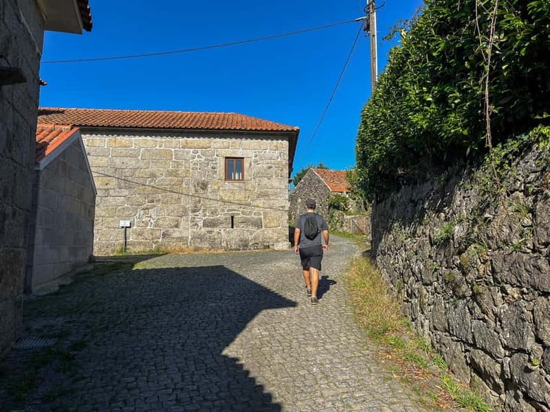 From Porto: Forest Waterfalls & Roman Ruins Trail Tour - Passing Nossa Senhora de Valinhas Park