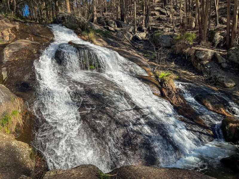 From Porto: Forest Waterfalls & Roman Ruins Trail Tour - Following the forest stream to Fervença