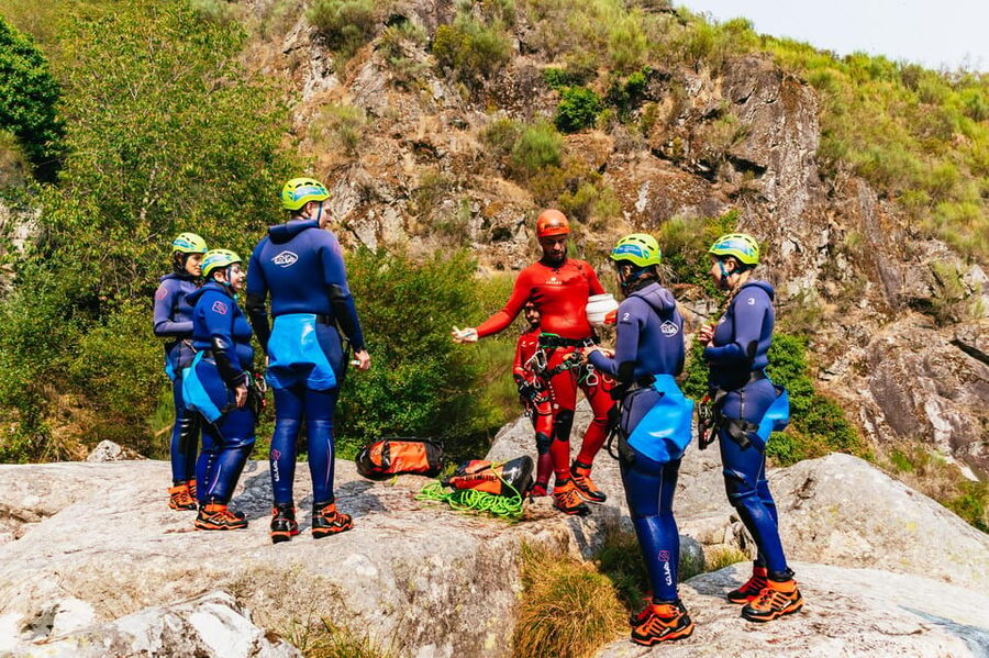 From Porto: Gerês National Park Canyoning Trip - Zip lines, abseiling, and optional rock jumps