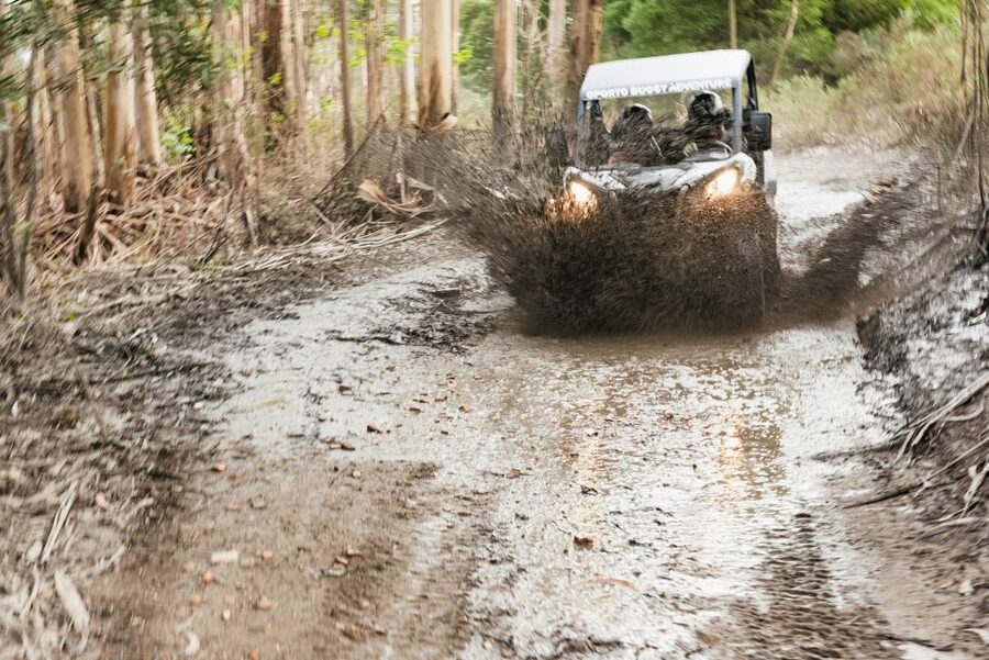 From Porto: Off-Road Buggy Adventure - The buggy, briefing, and first turn onto the track