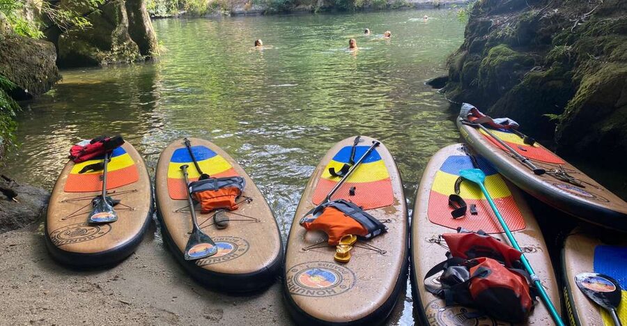 From Porto: SUP Paiva River Tour with Transfer - Learning SUP without pressure