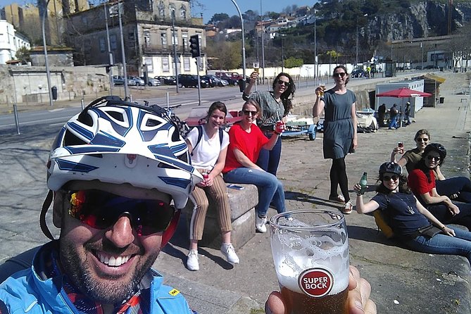 From Porto with view to Gaia: Private Bike Tour #DuckSideOfPorto - Crossing toward Gaia for the best river views