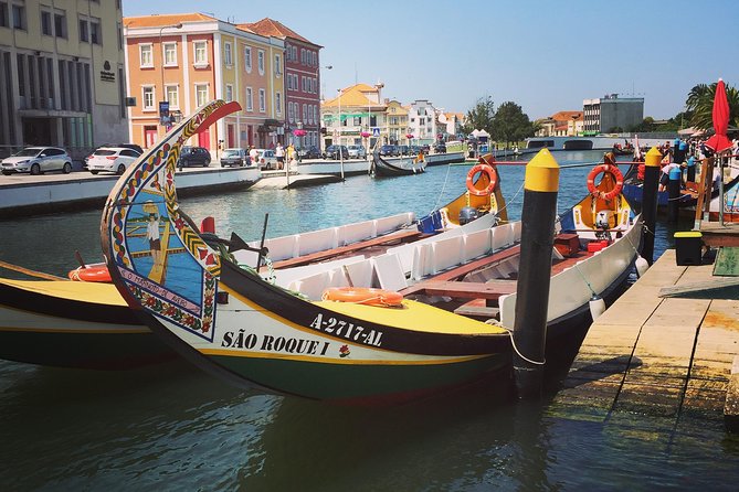 Full Day Tour from Porto to Coimbra and Aveiro with River Cruise - Aveiro by traditional moliceiro boat