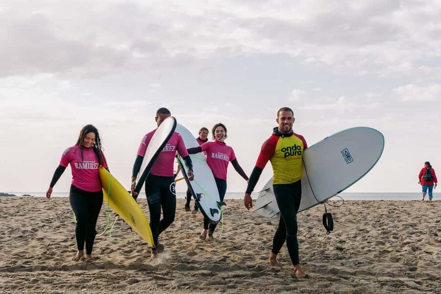 Group Surf Lesson - A straightforward introduction to surfing in Portugal
