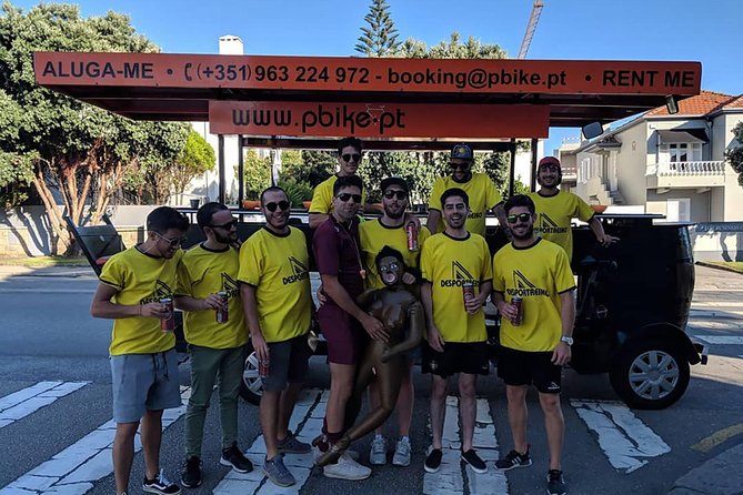 Have fun on wheels - Who will enjoy this Porto beer bike most