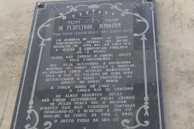 Jewish Tour Porto - Learning about the Inquisition and forced conversion
