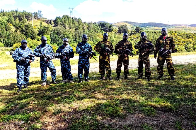 Paintball Experience - Playing paintball beside the Alto Rabagão dam