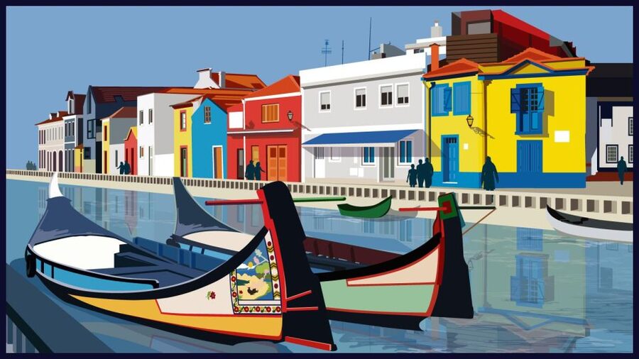 Panoramic Boat City Tour in Aveiro - The guide and the multilingual format