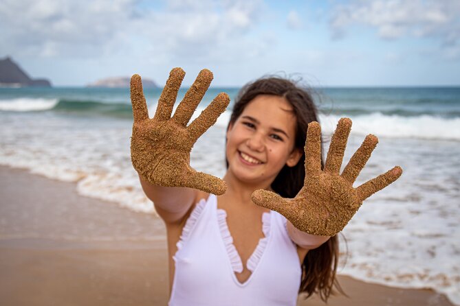 Photo Shoot at Porto Santo Beach - The people who benefit most from this private format