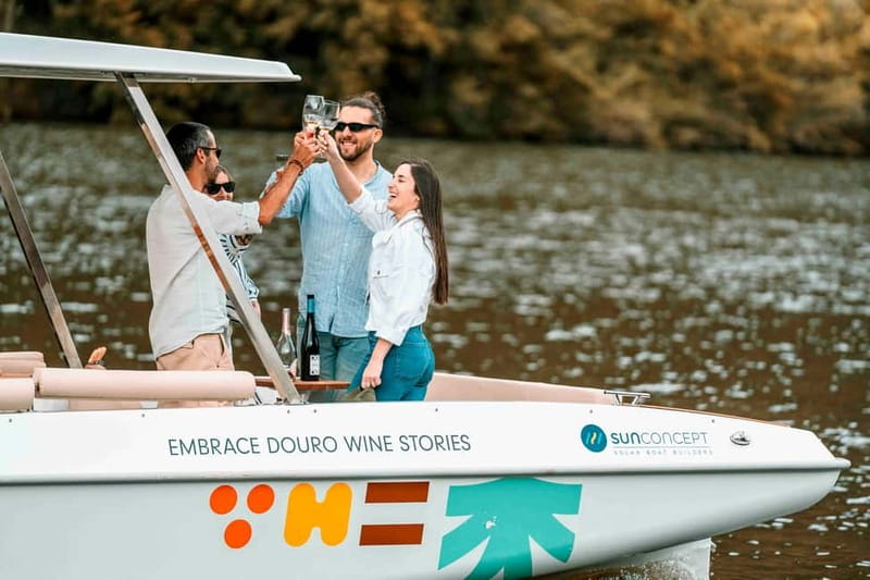 Pinhão: Douro River Solar Boat Tour with Wine Tasting - A quiet way to see the Douro from Pinhão
