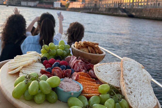 Port : 6 Bridges Private Yacht Cruise with Local Wine & Snacks - Dom Luís I Bridge and the Ribeira view