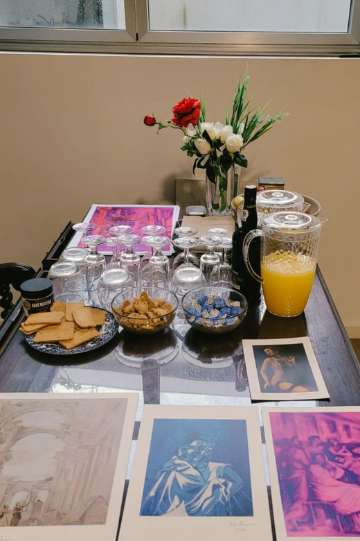 Porto: Acrylic Painting Workshop for Groups - Antero Quental - Key points at a glance