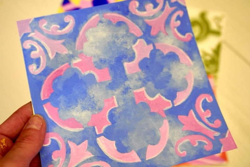 Porto: Acrylic Painting Workshop for Groups - Antero Quental - Brush pressure, water, and drying time