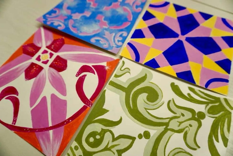 Porto: Acrylic Painting Workshop for Groups - Antero Quental - The first hour: color theory you can actually use