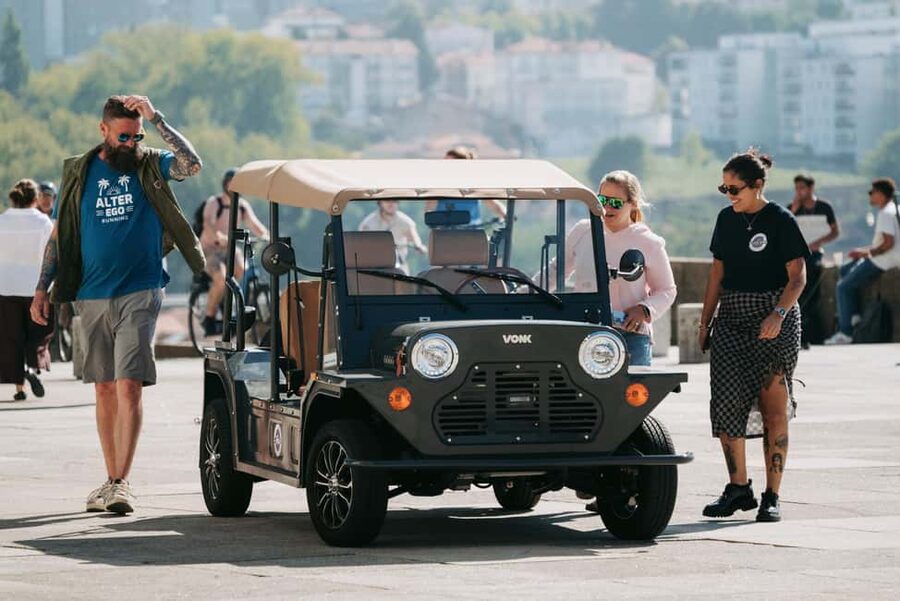 Porto and Foz: Private Douro City Tour in an Electric Ford T - Starting in Ribeira and the historic center