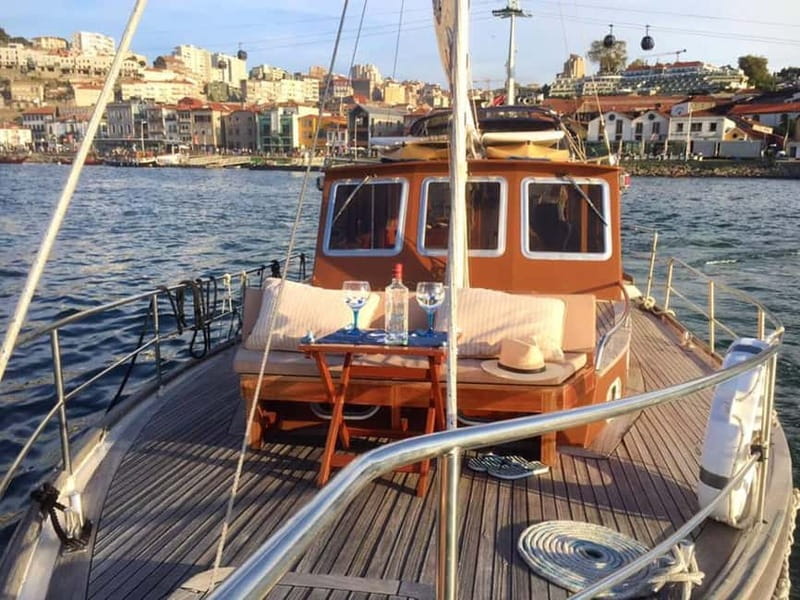 Porto: Classic Sailboat Cruise Along the Douro River - Ribeira from the water