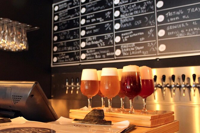 Porto: Craft Beer Tasting Tour with Local Snacks - Four more beers and snacks at Letraria Porto Downtown