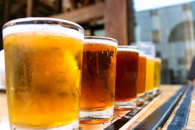 Porto: Craft Beer Tasting Tour with Local Snacks - Four beers straight from the brewery