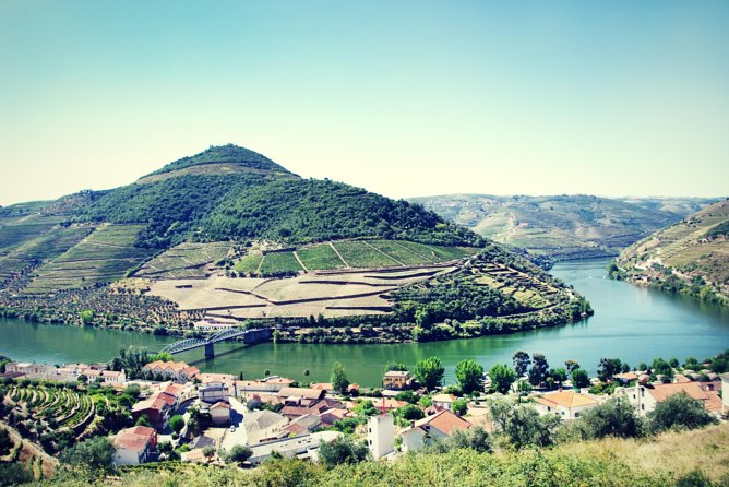 Porto: Day Trip to Douro including lunch and Rivercruise - São Leonardo da Galafura and the first big view