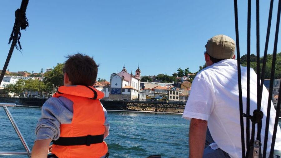 Porto Douro river boat tour or Amazing Sunset - Turning toward Foz do Douro and the Atlantic