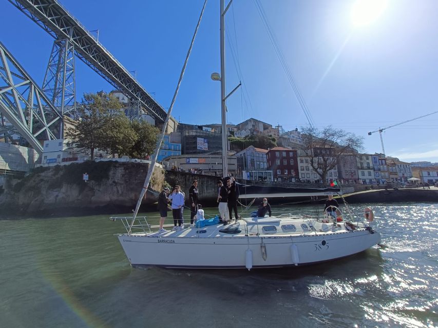Porto Douro river boat tour or Amazing Sunset - Leaving Douro Marina toward Ponte da Arrábida