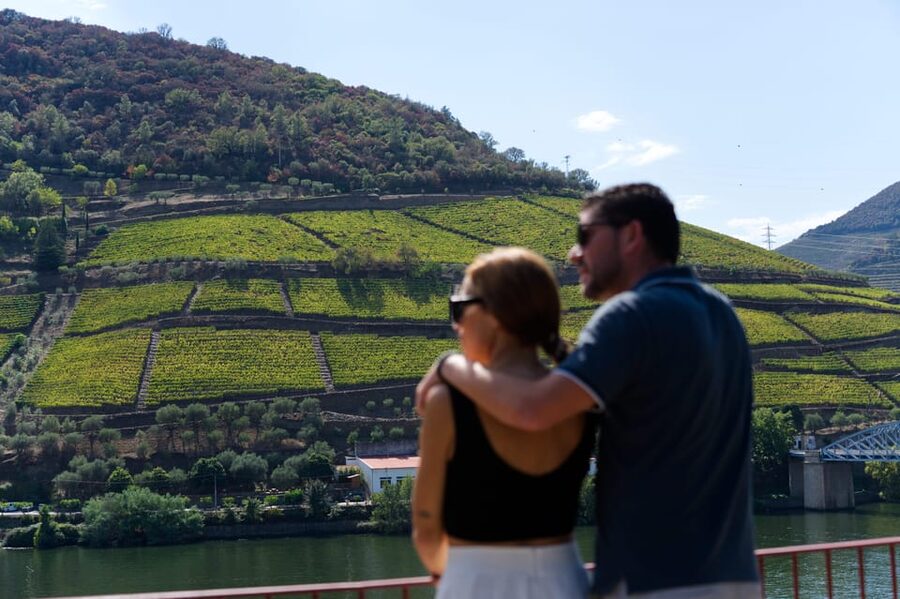 Porto: Douro Valley & Amarante Wine, Food & River Tour - Leaving Porto in a small luxury van