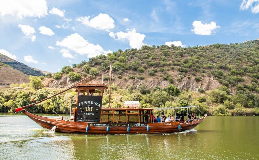 Porto: Douro Valley History & Wine Tour with Cruise & Lunch - A three-course lunch with Douro wine